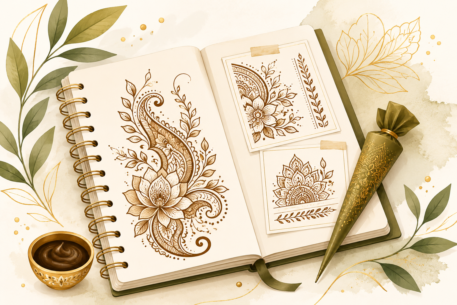 Learn professional mehndi with step-by-step training for beginners and advanced students in Chennai.